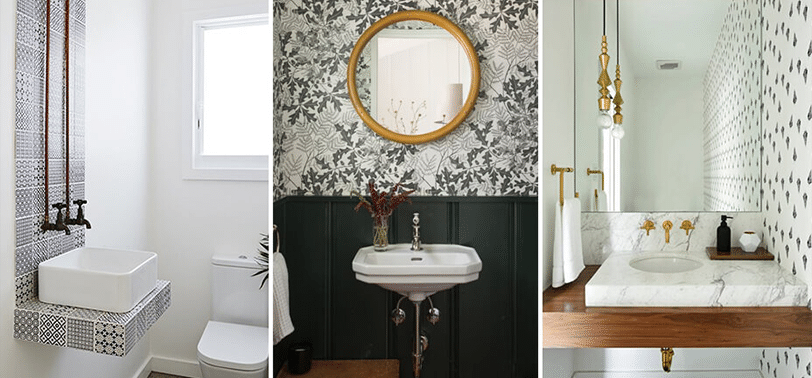 Moderne badkamer 2019: kies voor elegante spiegels, goud & hout, zwart & mat