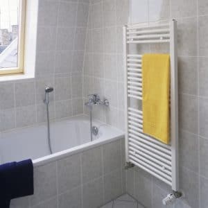 Handdoekradiator badkamer